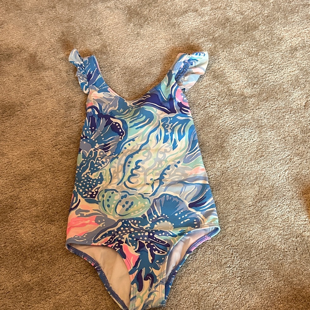 Lily Pulitzer girls bathing suit